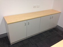Special Credenza With 4 Hinged Doors   2000 L X 450 W X 900 H